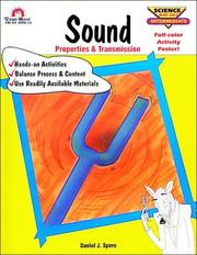 Cover of: Sound: Properties & Transmission