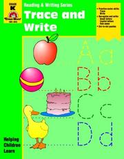 Cover of: Trace & Write