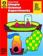 Cover of: Simple Science Experiments