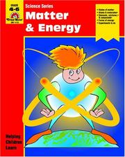 Cover of: Matter and Energy