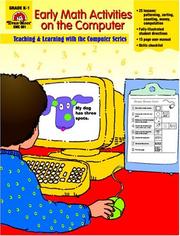 Cover of: Early Math Activities on the Computer : Grades K-1 (Early Math Activities on the Computer)