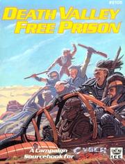 Cover of: Death Valley Free Prison (Cyberspace RPG) by Brian Booker