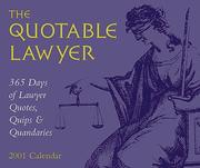 Cover of: Quotable Lawyer