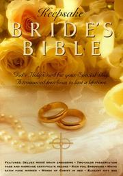 Front cover of The Holy Bible King James Version Bride's Keepsake by Unknown