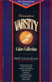 Front cover of Cornerstone Varsity Niv Ultrathin Reference Bible by Unknown