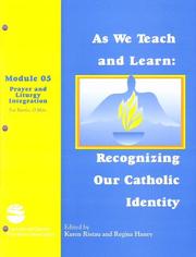 Cover of: As We Teach and Learn by Pat Battle