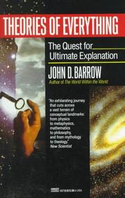 Cover of: Theories of Everything | John Barrow