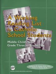 Cover of: Working Reading List, Grades 3 to 5