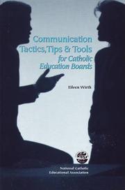Cover of: Communication Tactics and Tools for Catholic Education Boards