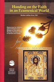 Cover of: For Religious Educators: Handing on the Faith