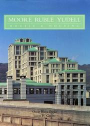Cover of: Moore, Ruble and Yudell: Houses and Housing