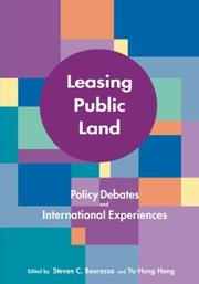 Cover of: Leasing Public Land: Policy Debates and International Experiences