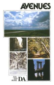 Front cover of Avenues (EDL GO) by Unknown