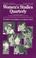 Cover of: Women's Studies, a World View (Women's Studies Quarterly)