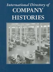 Cover of: International Directory of Company Histories by Jay P. Pederson, Jay P. Pederson