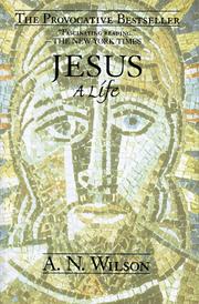 Cover of: Jesus  by A.N. Wilson