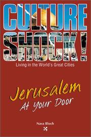 Cover of: Jerusalem At Your Door (Culture Shock!)