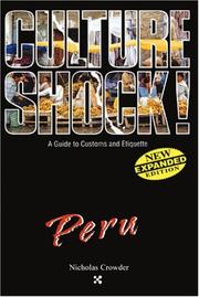 Cover of: Culture Shock! Peru (Culture Shock! Guides)