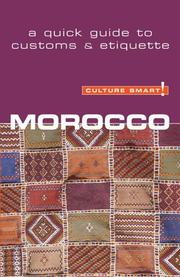 Cover of: Culture Smart! Morocco (Culture Smart!)