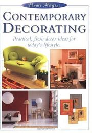 Cover of: Contemporary Decorating (Home Magic)