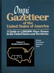 Cover of: Omni Gazetteer of the United States of America by Frank R. Abate
