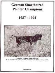 Cover of: German Shorthaired Pointer Champions, 1987-1994 by 