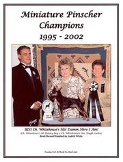 Cover of: Miniature Pinscher Champions, 1995-2002