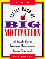 Cover of: The little book of big motivation by Eric Jensen