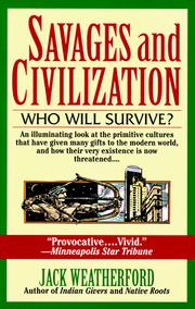 Cover of: Savages and Civilization