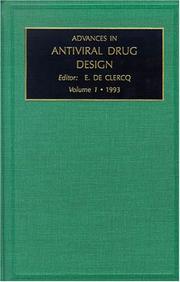 Cover of: Advances in Antiviral Drug Design, Volume 1 (Advances in Antiviral Drug Design)