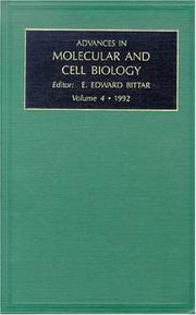 Cover of: Advances in Molecular and Cell Biology, Volume 4 (Advances in Molecular and Cell Biology)