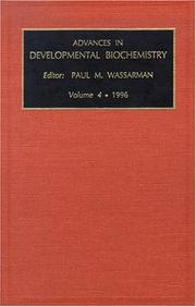 Cover of: Advances in Developmental Biochemistry, Volume 4b (Advances in Developmental Biochemistry , Vol 4)