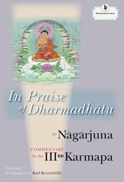 Cover of: In Praise of Dharmadhatu