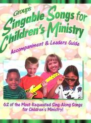 Cover of: Group's Singable Songs for Children's Ministry