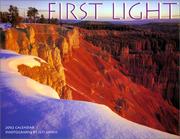 Cover of: First Light 2002 Calendar by Jeff Gnass