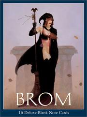 Cover of: Brom Darkwërks Blank Note Cards by Gerald Brom