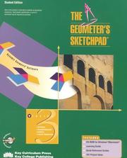 Cover of: The Geometer's Sketchpad Student Edition Version 3 CD-ROM Boxed Set