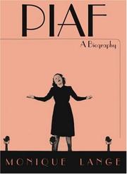 Histoire de Piaf by Monique Lange