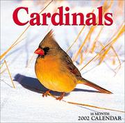 Cover of: Cardinals 2002 Calendar by Creative Publishers International