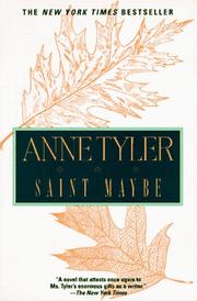 Cover of: Saint Maybe by Anne Tyler