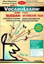 Cover of: Vocabulearn Learn Russian Level 1: Music-Enhanced Language Program (VocabuLearn)