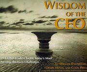 Cover of: The Wisdom of the Ceo: Global Leaders Tackle Today's Most Pressing Business Challenges (Wiley Audio)