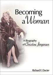 Cover of: Becoming a Woman | Richard F. Docter