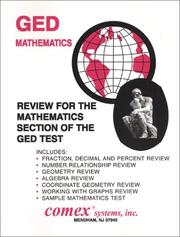 Cover of: Review for the Mathematics Section of the GED Test