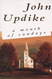 Cover of: Month of Sundays by John Updike