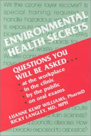 Cover of: Environmental Health Secrets