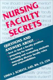 Cover of: Nursing Faculty Secrets