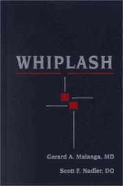 Cover of: Whiplash by Gerard Malanga, Scott F. Nadler