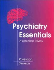 Cover of: Psychiatry Essentials by Alex Kolevzon, Daphne Simeon
