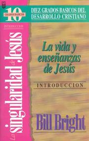 Cover of: La Singularidad de Jesus: Introduccion